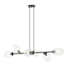 Lampa sufitowa Emibig PANDORA 6 BL TRANSPARENT 1262/6