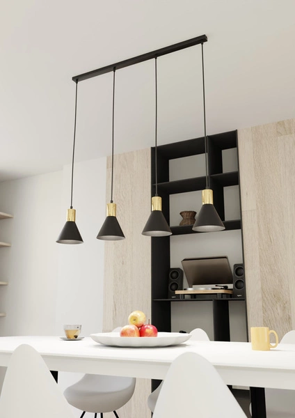 Lampa wisząca Emibig ROSA 4 BL 1388/4