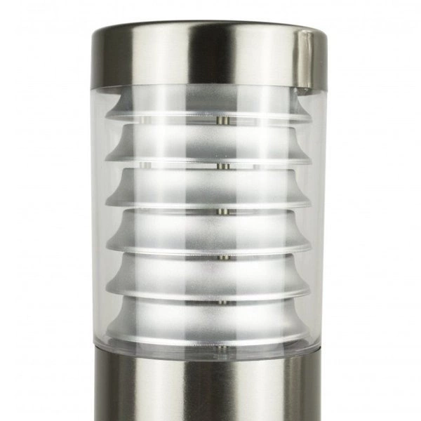 Stylowy słupek zewnętrzny do ogrodu 75cm E27 Joy 91065L-750 | srebrny