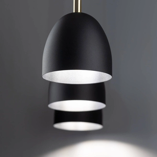 NORD BLACK LAMPA WISZĄCA 3 PŁ 4871