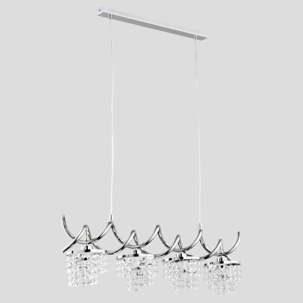 Lampa wisząca ALFA HELISA CHROM 4xE14 15cm | 60177
