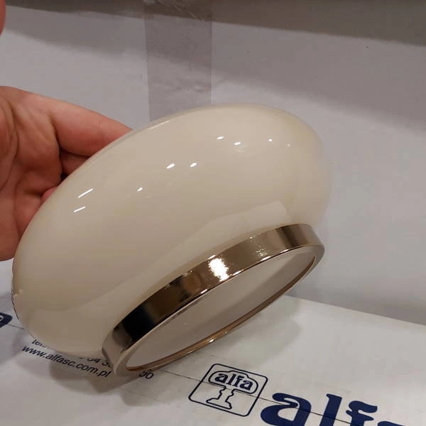 KLOSZ 8352 (dawniej 8773) ASTORIA AMELKA ECRU ( Klosz pasuje do lampy 2321, 4321, 3321, 5321 )