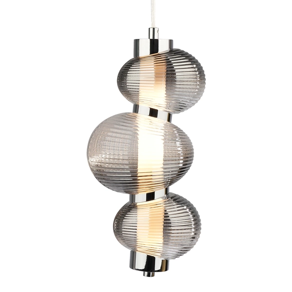 Lampa wisząca BOLLA SMOKED 12W LED