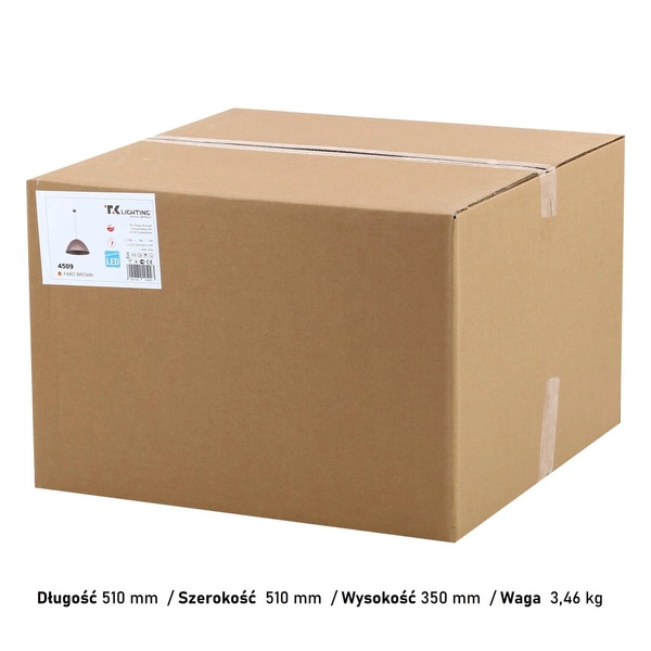 FARO BROWN LAMPA WISZĄCA 1 500 4509