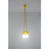 Lampa Wisząca DIEGO 3, PCV Żółta, E27 60W, SL.0579