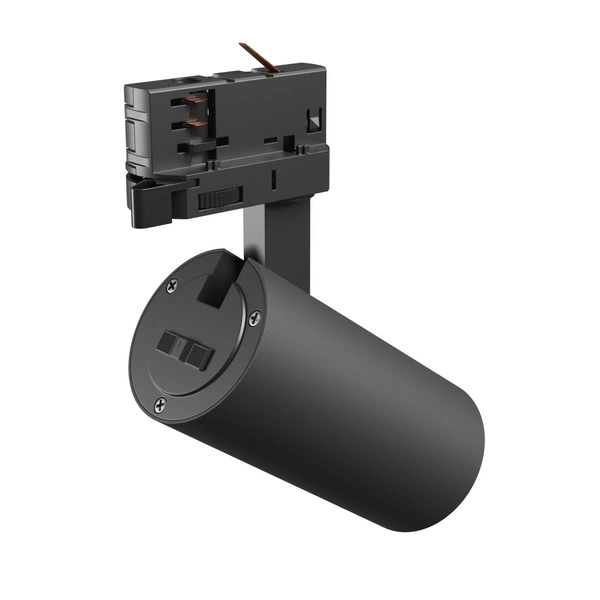 ANDROMEDA PRIME NA SZYNOPRZEWÓD 3F CCT 16W 230V 25st IP20 śr. 63x134x184mm CZARNY SPECTRUM