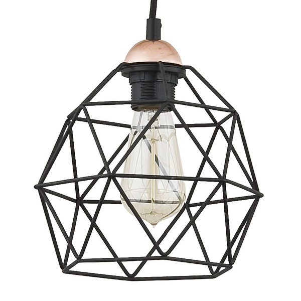 Nowoczesna lampa wisząca pająk GALAXY 1646 | czarny miedziany 1646