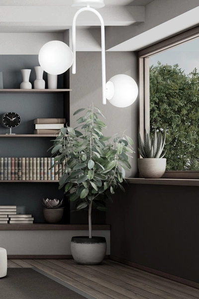 Lampa sufitowa Emibig KALF 2 Biały 1031/2