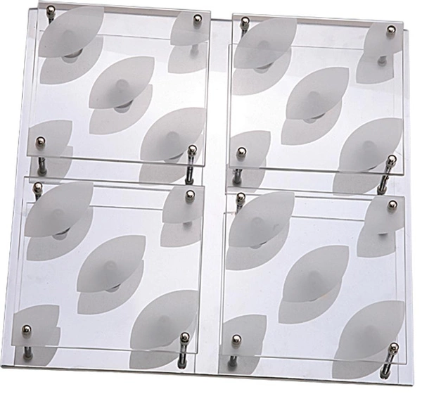 Plafon GAMA, 98-15085, 36x36 cm, chrom, 12x25W G9