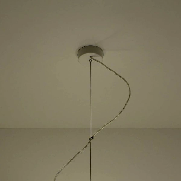 Lampa Wisząca ARENA 35 PVC Stal Biała 2 x 15W LED, SL.0117