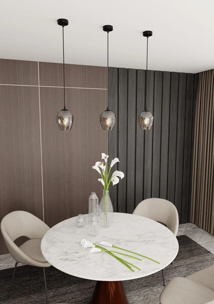 Lampa wisząca Emibig ISTAR 1 BL GRAFIT 680/1