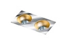 Azzardo HUGO 2 DOWNLIGHT CHROME 1738