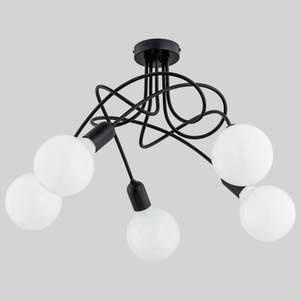 Lampa sufitowa DANZA czarny śr. 50cm