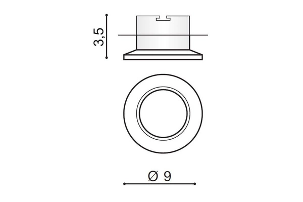 Azzardo ADAMO RING CHROME 1485