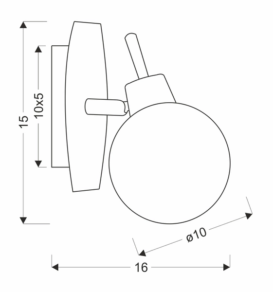 Kinkiet LENTINI, 21-16324, patynowy z bursztynowym kloszem, 1x40W G9