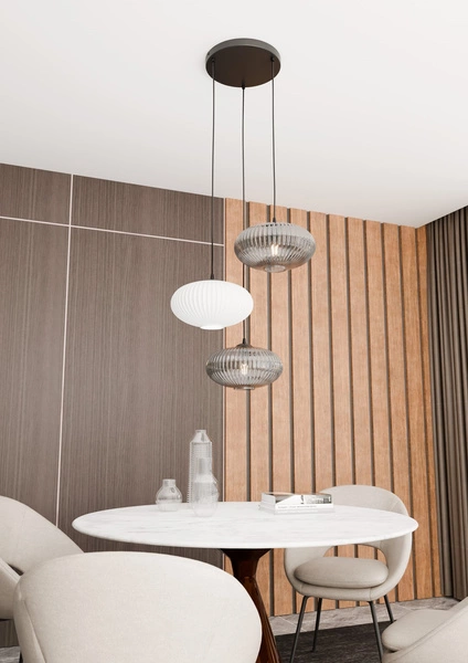 Lampa wisząca Emibig COCO 3 BL PREM MIX 1378/3PREM