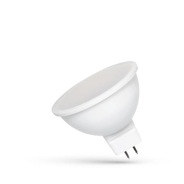 LED MR16 12V 6W SMD NW Z MLECZNĄ SZYBKĄ SPECTRUM