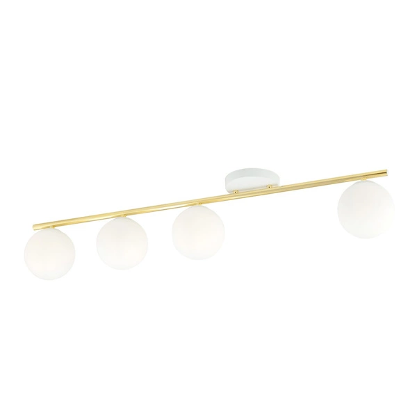 Lampa sufitowa Emibig MONZA 4 WH OPAL 1253/4