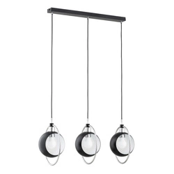 Lampa wisząca ALFA OLIMPIA CZARNA 3xE27 90cm | 62318