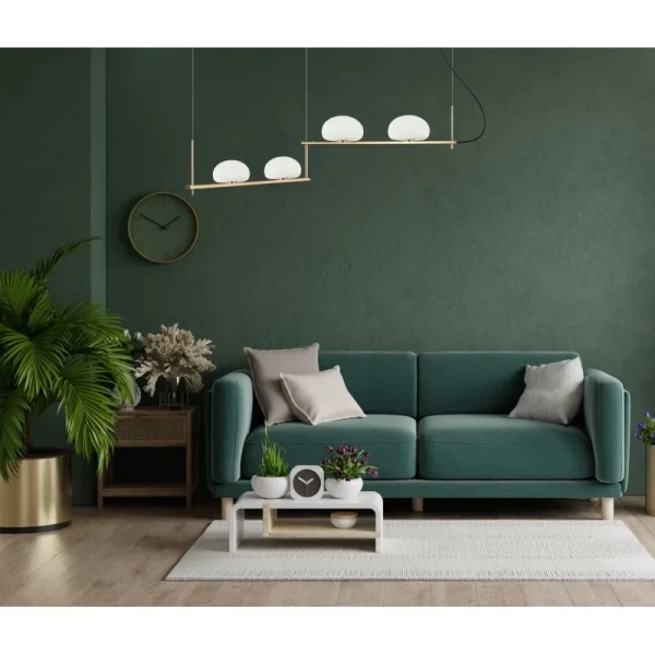 Lampa wisząca Italux Kernio PND-357784-BRO+W