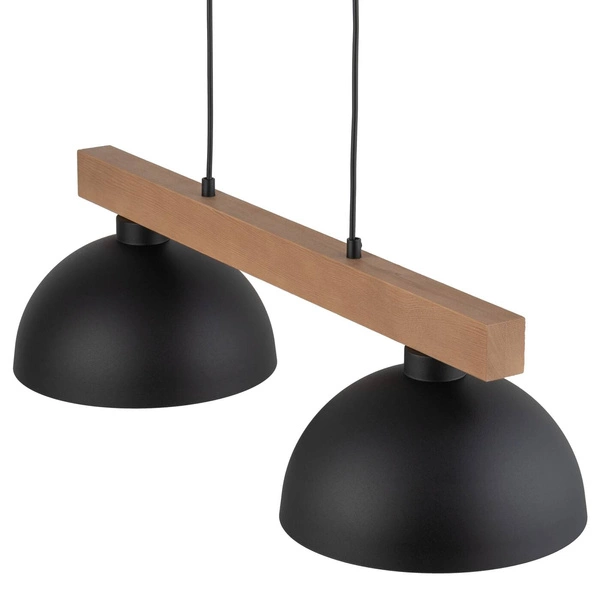OSLO BLACK LAMPA WISZĄCA 2 PŁ 4711