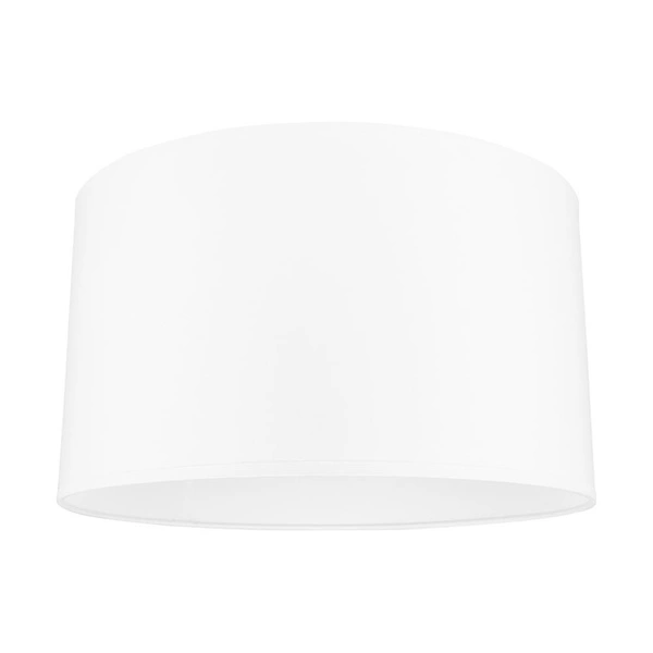 Lampa Stołowa Rune 1xE27 Maks. 40W Dąb Olejowany/Czarny Kabel PCV/Abażur z Białej Tkaniny 7017407811285