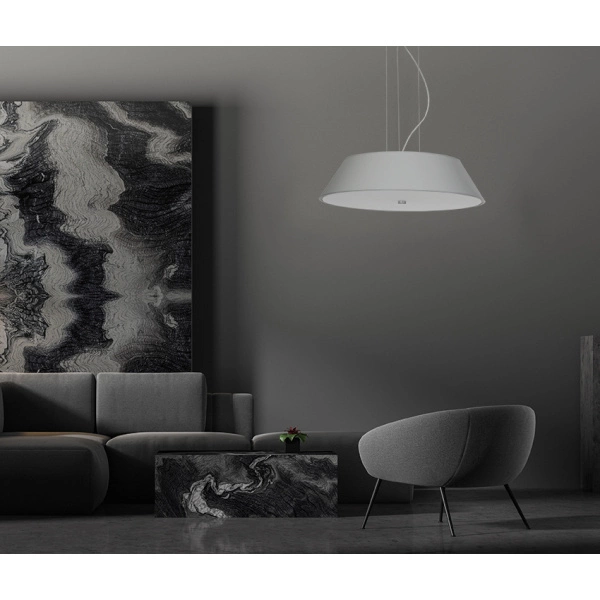 Nowoczesna lampa wisząca VEGA SL.0766 60cm czarna 5xE27