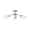 Viletta Wood Lampa Sufitowa 3xE27 Max.60W Dąb Olejowany/Chrom/Biały 8141374