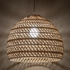 Lampa wisząca BOHO L śr. 60cm E27 | naturalne drewno/biały 11152