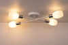 Lampa Sufitowa Tosca 4xE14 Max.40W Biały Metal/Białe Szkło 9033402