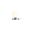 Aldex Lampka biurkowa BALL 1076B4_S, 14 cm, chrom/biały, 1x40W E14