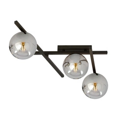 Lampa sufitowa Emibig SMART 3 Czarny/GRAFIT 1104/3