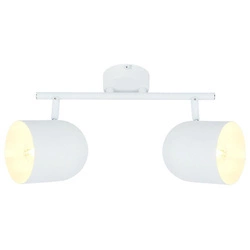Nowoczesna lampa sufitowa AZURO listwa 92-63250 biała 2xE27