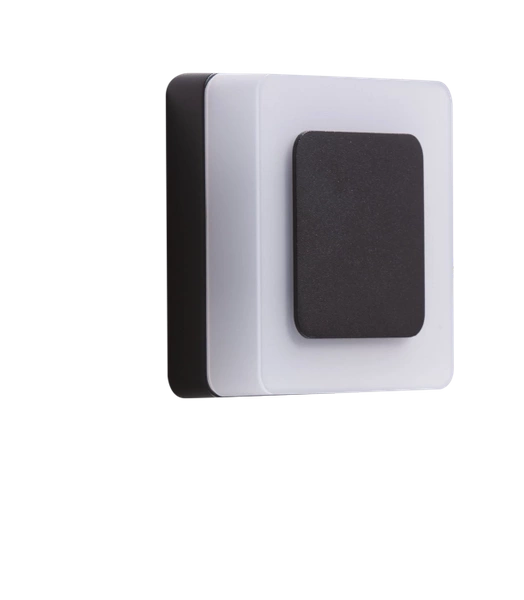 Azzardo ENOK SQUARE WALL 4000K BK 4462