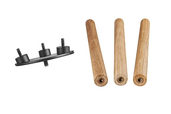 Akcesoria KETTLE Drewno | Naturalny