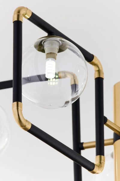 Nowoczesny Żyrandol IBRA wys. 82cm 5xG9 14W IP20 | Złoty