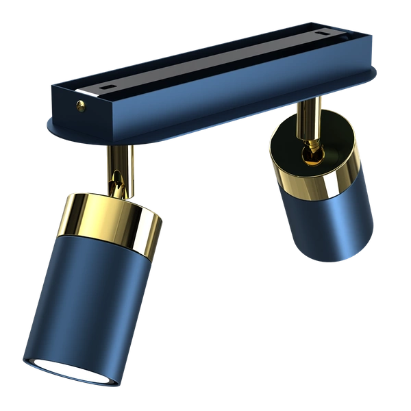 Lampa sufitowa JOKER NAVY BLUE/GOLD 2xGU10