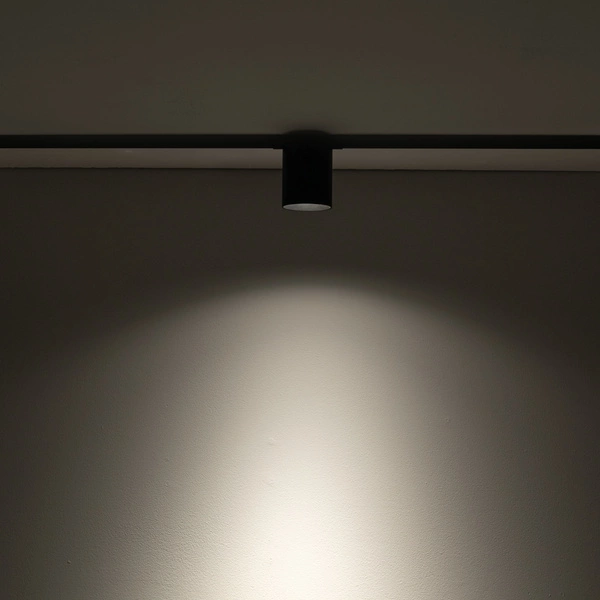 Oprawa MUG LED 7W 3000K 460lm wys.8cm szer.6.8cm do szynoprzewodów NANO-LVM | Czarny 11722