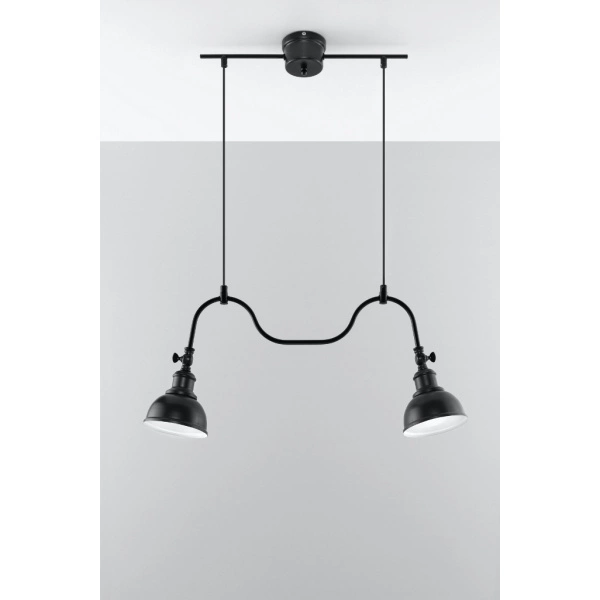 Lampa wisząca MARE 2 SL.0308 czarna 2xE27
