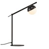 Lampa stołowa CONTINA G9 5W Metal | Czarny