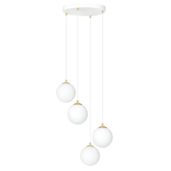 Lampa wisząca Emibig ROYAL 4 WH 1244/4