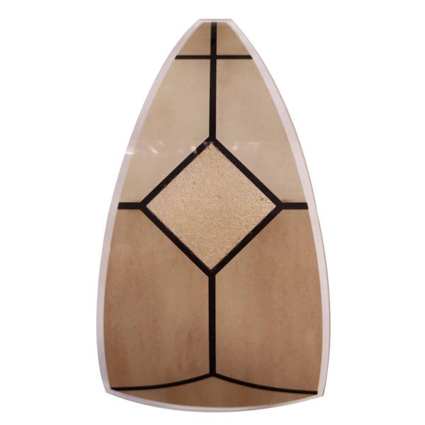 Lampka nocna witraż brąz 2xe14 32cm | 10658