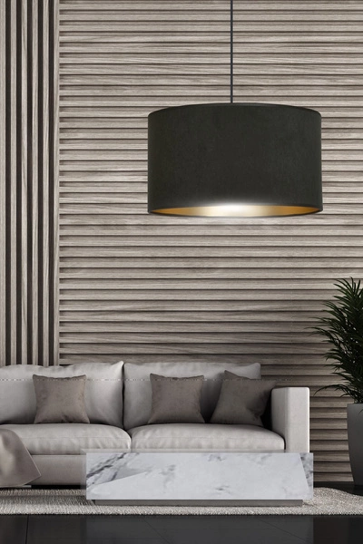 Lampa wisząca Emibig HILDE 1 BL Czarny 1054/1