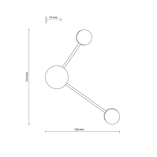 AVIA BLACK KINKIET 2 PŁ 6808