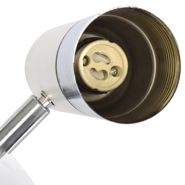 Nowoczesny kinkiet DANI WHITE/CHROME 1xGU10 MLP6225