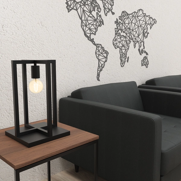 Lampa stołowa ARNOLD, MLP8565, czarna, 1x60W E27