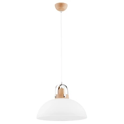 Lampa wisząca ALFA ECLAT DREWNIANA 1xE27 40cm | 60581
