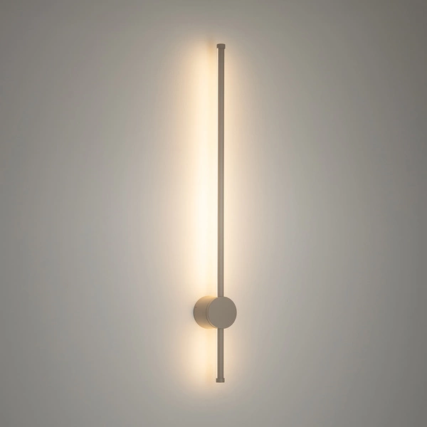 Zewnętrzny Kinkiet ORLA LED M 20W 3000K 1300lm wys.97cm IP54 | Sand 11552