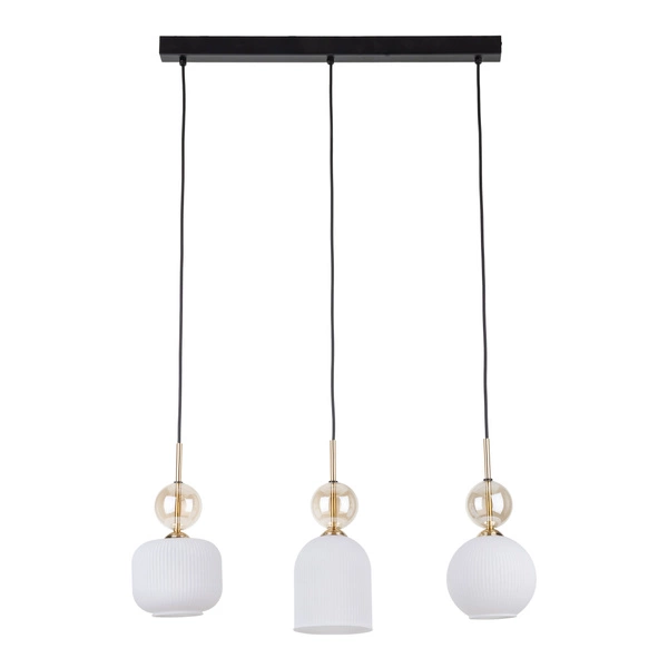 SOPHIA COGNAC WHITE LAMPA WISZĄCA 3XE14