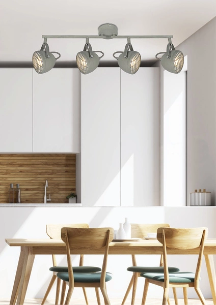 Lampa sufitowa PENT 94-68071 4xGU10 betonowy szary